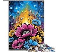 Jigsaw Puzzles 1000 Pieces for Adults Teens Alien UFO,Toys Educational Games Stress Relieving Unique Home Decor And Gifts 38x26cm
