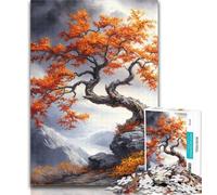 Jigsaw Puzzles 1000 Pieces for Adults Teens Ancient Tree 1000 Pieces for Adults,Stress Reliever Difficult Challenge Secret Santa Gifts 26x38cm