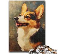 Jigsaw Puzzles 1000 Pieces for Adults Teens Animal Dachshund 1000 Pieces for Teenagers,Educational Games Home Decoration Suitable for Desktop Decoration (38x26cm)