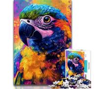 Jigsaw Puzzles 1000 Pieces for Adults Teens Animal Parrot Adult Jigsaw,Educational Games Home Decoration Suitable for Desktop Decoration 75x50cm