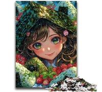 Jigsaw Puzzles 1000 Pieces for Adults Teens Anime Girl Adult Puzzles,Challenging Game for Is Ideal As A Gift for The Whole Family (26x38cm)