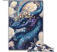 Jigsaw Puzzles 1000 Pieces for Adults Teens Anime Snake Girl, Learning Educational for Is Ideal As A Gift for The Whole Family (Size50x75cm)