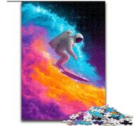 Jigsaw Puzzles 1000 Pieces for Adults Teens Astronaut Surfing, Learning Educational for Is Ideal As A Gift for The Whole Family (Size50x75cm)