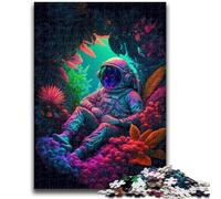 Jigsaw Puzzles 1000 Pieces for Adults Teens Astronauts Educational Game Challenge Toy Wall Decoration Unique Birthday And Xmas Gifts 26x38cm