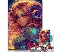 Jigsaw Puzzles 1000 Pieces for Adults Teens Beautiful Anime Girl Jigsaw,Interesting Stress Reduction Parent-child Interaction (size 38x26cm)