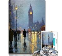 Jigsaw Puzzles 1000 Pieces for Adults Teens Big Ben, London,Learning Educational Toys Family Games Educational Game for Birthday,Chrismas 38x26cm