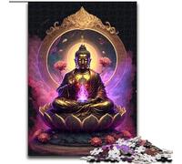 Jigsaw Puzzles 1000 Pieces for Adults Teens Buddha, Decompressing Intellectual Educational Toy Birthday Present, Gifts (Size 26x38cm)