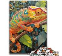 Jigsaw Puzzles 1000 Pieces for Adults Teens Color Chameleon for And 14 Years And over Anti-Stress Toys Christmas Birthday Gift 50x75cm