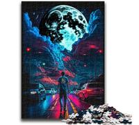 Jigsaw Puzzles 1000 Pieces for Adults Teens Color Meerkat Brain Intelligence Challenge Addictive Toys Funny Gift for Ages 14+ 38x26cm