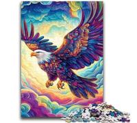 Jigsaw Puzzles 1000 Pieces for Adults Teens Colorful Eagle 1000 Pieces for Adults,Toys Educational Games Stress Relieving Unique Birthday And Gifts (75x50cm)