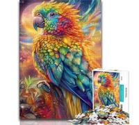 Jigsaw Puzzles 1000 Pieces for Adults Teens Colorful Parrot,Challenging Game for Is Ideal As A Gift for The Whole Family (75x50cm)