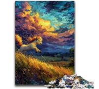Jigsaw Puzzles 1000 Pieces for Adults Teens Cute Pony Adult Puzzles,Stress Reliever Difficult Challenge Unique Home Decor And Gifts (50x75cm)