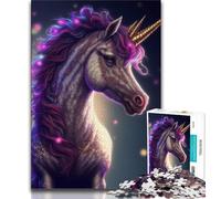 Jigsaw Puzzles 1000 Pieces for Adults Teens Cute Pony Puzzles for Teenagers,Suitable for Desktop Decoration for And Age 14 75x50cm