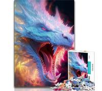 Jigsaw Puzzles 1000 Pieces for Adults Teens Dragons Quest Puzzles for Teenagers,Suitable for Desktop Decoration for And Age 14 38x26cm