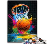 Jigsaw Puzzles 1000 Pieces for Adults Teens Fantasy Basketball Toys Educational Games Stress Relieving Artists Collection, Fine Art 50x75cm