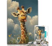Jigsaw Puzzles 1000 Pieces for Adults Teens Fantasy Giraffe 1000 Pieces for Teenagers,Educational Toys & Games for Adults And Teenagers (size 38x26cm)
