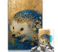 Jigsaw Puzzles 1000 Pieces for Adults Teens Fantasy Hedgehog,family Fun Games Fun at Home Activities,Birthday Present,Travel Gifts 75x50cm
