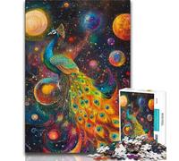 Jigsaw Puzzles 1000 Pieces for Adults Teens Fantasy Peacock Puzzles for Teenagers,Challenging Family Activity Games DIY Toy for Home Wall Decor Gifts (size 75x50cm)