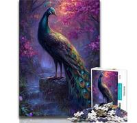 Jigsaw Puzzles 1000 Pieces for Adults Teens Fantasy Peacock Puzzles for Teenagers,Challenging Family Activity Games DIY Toy for Home Wall Decor Gifts (size 75x50cm)