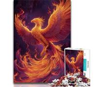 Jigsaw Puzzles 1000 Pieces for Adults Teens Fantasy Phoenix Adult Puzzles,Challenging Game for Is Ideal As A Gift for The Whole Family 38x26cm