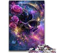 Jigsaw Puzzles 1000 Pieces for Adults Teens Fantasy Skeleton 1000 Piece Jigsaw,with Matching Poster And Trivia Sheet for Ages 14+ (26x38cm)