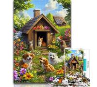 Jigsaw Puzzles 1000 Pieces for Adults Teens Farm Animals Puzzles for Teenagers,for Educational Game Challenge Toy Unique Home Decor And Gifts 38x26cm