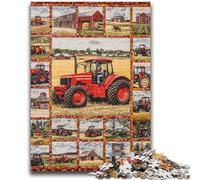 Jigsaw Puzzles 1000 Pieces for Adults Teens Farm Implement Tractor Educational Games Home Decoration Educational Game for Birthday, Chrismas 26x38cm