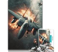 Jigsaw Puzzles 1000 Pieces for Adults Teens Fighter 1000 Piece Puzzle,Staycation Kill Time with Fully Interlocking Randomly Shaped Pieces 38x26cm