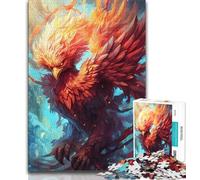 Jigsaw Puzzles 1000 Pieces for Adults Teens Flower Phoenix Adult Jigsaw,Educational Games Home Decoration Suitable for Desktop Decoration 38x26cm