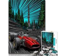 Jigsaw Puzzles 1000 Pieces for Adults Teens Formula Racing,family Fun Games Fun at Home Activities,Birthday Present,Travel Gifts 75x50cm