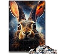 Jigsaw Puzzles 1000 Pieces for Adults Teens Galaxies Rabbits Adult Jigsaw,Learning Educational Toys Family Games Unique Birthday And Gifts (75x50cm)