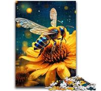 Jigsaw Puzzles 1000 Pieces for Adults Teens Galaxy Bees Adult Puzzles,Learning Educational Toys Family Games Gifts for Friends And Family (75x50cm)