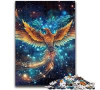 Jigsaw Puzzles 1000 Pieces for Adults Teens Galaxy Bird of Phoenix Adult Jigsaw,Learning Educational Toys Family Games Unique Birthday And Gifts (75x50cm)