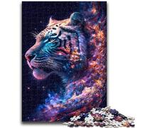 Jigsaw Puzzles 1000 Pieces for Adults Teens Galaxy Fantasy Tiger Learning Educational Toys Family Games Educational Game for Birthday, Chrismas 26x38cm