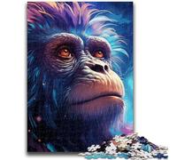 Jigsaw Puzzles 1000 Pieces for Adults Teens Galaxy Monkey Adult Jigsaw,Learning Educational Toys Family Games Unique Birthday And Gifts (26x38cm)