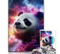Jigsaw Puzzles 1000 Pieces for Adults Teens Galaxy Panda,family Fun Games Fun at Home Activities,Birthday Present,Travel Gifts (38x26cm)