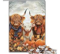 Jigsaw Puzzles 1000 Pieces for Adults Teens Halloween Yak, for And 14 Years And over for Educational Game Challenge Toy Gift for Birthdays (size 50x75cm)