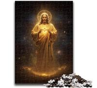 Jigsaw Puzzles 1000 Pieces for Adults Teens Jesus Art Toys Educational Games Stress Relieving Artists Collection, Fine Art 26x38cm