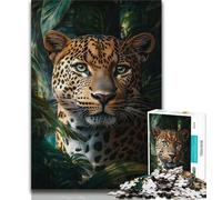 Jigsaw Puzzles 1000 Pieces for Adults Teens Jungle Cheetah Puzzles,Stress Reliever Difficult Challenge Secret Santa Gifts 38x26cm