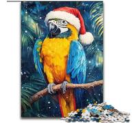 Jigsaw Puzzles 1000 Pieces for Adults Teens Jungle Parrot, Games Toys Gift Unique Birthday And Gifts for And Age 14 Years Up (Size 50x75cm)