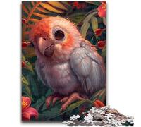 Jigsaw Puzzles 1000 Pieces for Adults Teens Jungle Parrot Toys Educational Games Stress Relieving Artists Collection, Fine Art 50x75cm