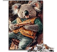 Jigsaw Puzzles 1000 Pieces for Adults Teens Koala Hunter, Stress Relief Toys Unique Birthday And Gifts for Ages 14+ (Size 50x75cm)