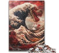 Jigsaw Puzzles 1000 Pieces for Adults Teens Magical Waves for Age 14+ Challenging To Complete But Fun And Humorous Great Gifts And Toys 38x26cm