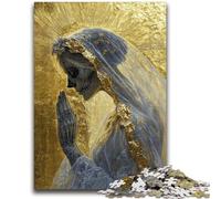 Jigsaw Puzzles 1000 Pieces for Adults Teens Mexican Style Golden Skull 1000 Piece Jigsaw,is Ideal As Gifts for The Whole Family Suitable for And 14 (75x50cm)