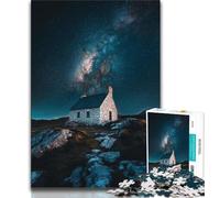 Jigsaw Puzzles 1000 Pieces for Adults Teens Milky Way Landscape Puzzles for Adults,Family Educational Games Home Decoration Gift (size 75x50cm)