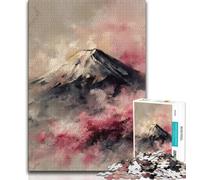 Jigsaw Puzzles 1000 Pieces for Adults Teens Mount Fuji, Japan,Challenging Game And Family Play Educational Game for Birthday,Chrismas (38x26cm)