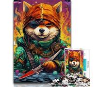 Jigsaw Puzzles 1000 Pieces for Adults Teens Mutant Corgi Adult Puzzles,Learning Educational Toys Family Games Gifts for Friends And Family 26x38cm