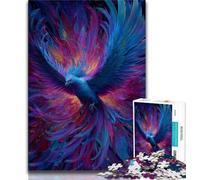Jigsaw Puzzles 1000 Pieces for Adults Teens Mysterious Phoenix Adult Jigsaw,Learning Educational Toys Family Games Unique Birthday And Gifts 75x50cm