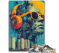Jigsaw Puzzles 1000 Pieces for Adults Teens Mysterious Sculpture Art Family Fun with Matching Poster And Trivia Sheet for Age 14+ 26x38cm