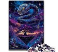 Jigsaw Puzzles 1000 Pieces for Adults Teens Mysterious Snake Educational Game Challenge Toy Wall Decoration Unique Birthday And Xmas Gifts 50x75cm